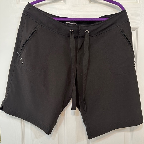 Womens Free Country Shorts Black Size Large - Picture 1 of 7